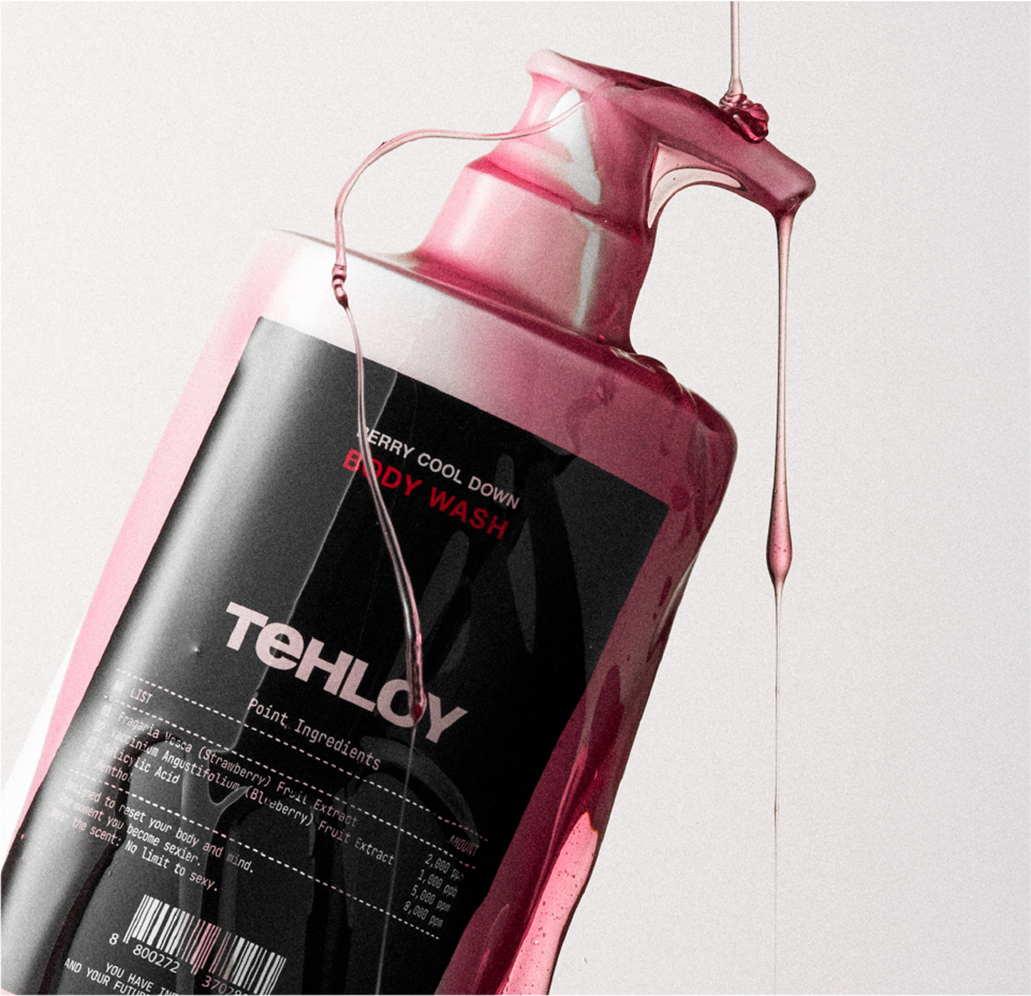 Tehloy Berry Cool Down Body Wash