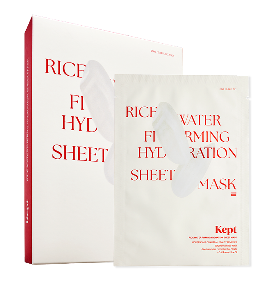 Kept Rice Water Firming Hydration Sheet Mask PACK (5 pieces)