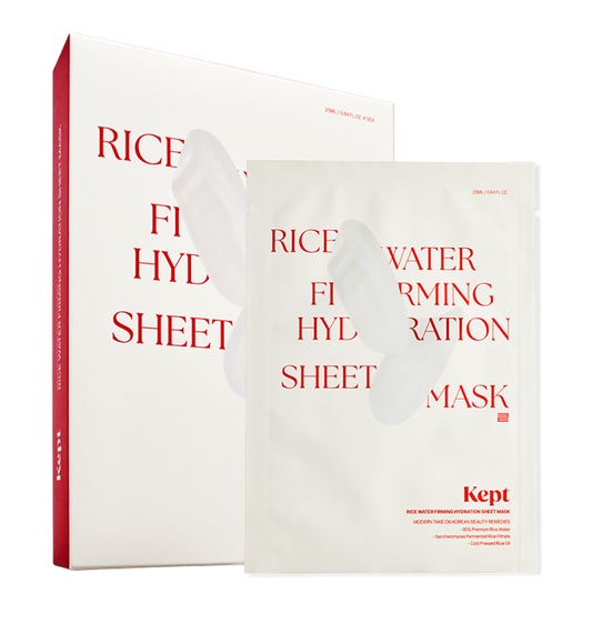Kept Rice Water Firming Hydration Sheet Mask PACK (5 pieces)